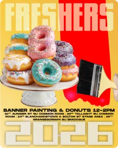 Donut and painting