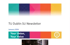 TU Dublin SU Newsletter – January 2024