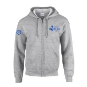 Grey Zip Hoodie