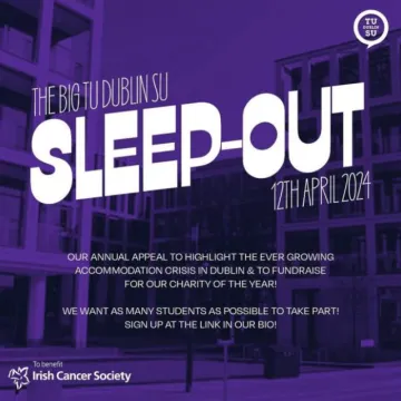 The Bif TU Dublin SU Sleep Out