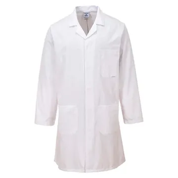 V-Neck Lab Coat