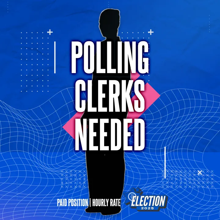 Polling clerks needed